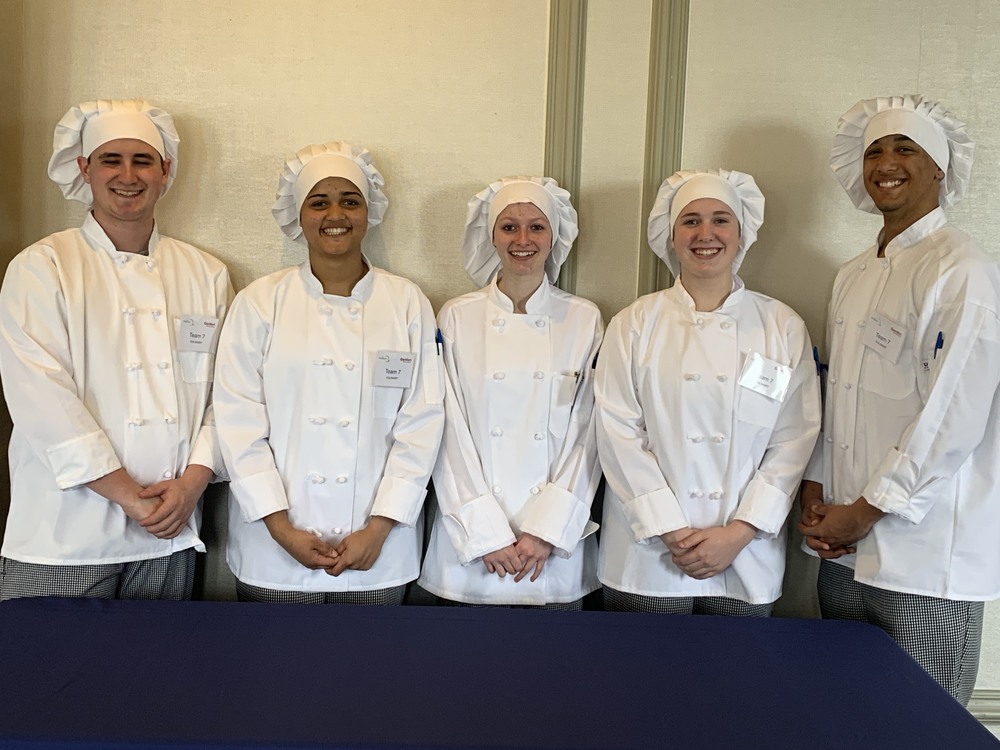 Culinary Team Places First at State Competition 