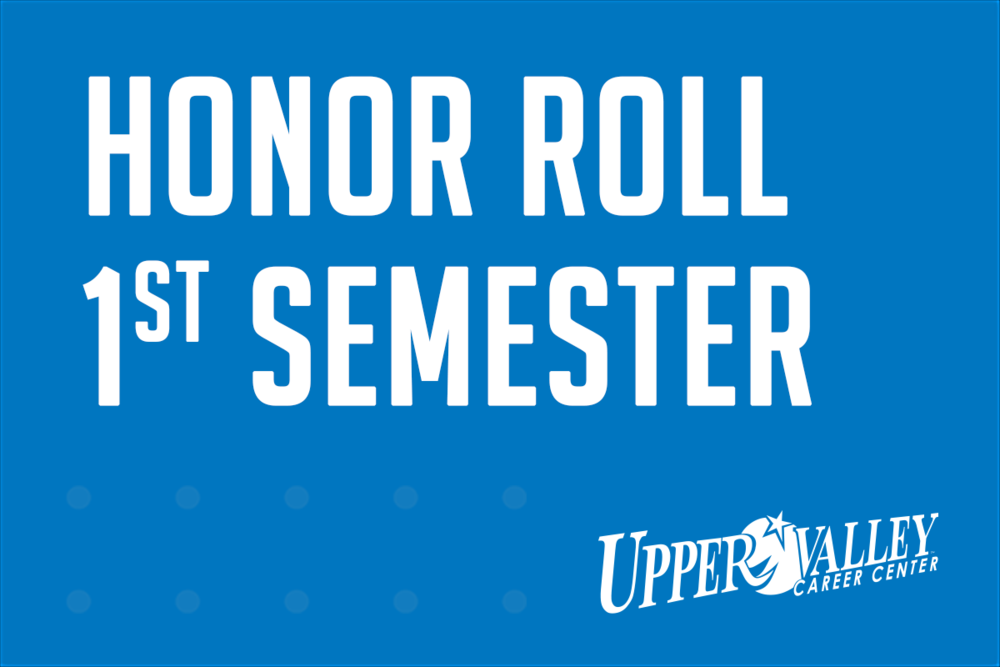 Straight A Honor Roll - 1st Semester